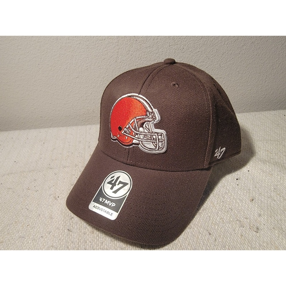 CLEVELAND BROWNS NFL 47‎ Brand Retro '47 MVP Strapback OSFM Hat Cap NWT
